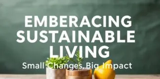Embracing Sustainable Living: Small Changes, Big Impact Embracing Sustainable Living: Small Changes, Big Impact