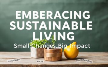 Embracing Sustainable Living: Small Changes, Big Impact Embracing Sustainable Living: Small Changes, Big Impact