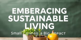 Embracing Sustainable Living: Small Changes for a Big Impact Embracing Sustainable Living: Small Changes for a Big Impact