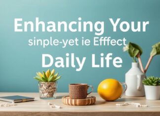 Enhancing Your Daily Life: Simple yet Effective Lifestyle Upgrades Enhancing Your Daily Life: Simple yet Effective Lifestyle Upgrades