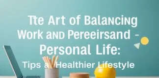 The Art of Balancing Work and Life: Tips for a Healthier Lifestyle The Art of Balancing Work and Personal Life: Tips for a Healthier Lifestyle