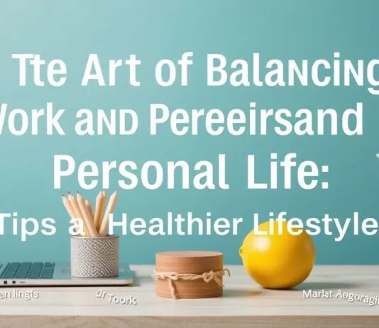 The Art of Balancing Work and Life: Tips for a Healthier Lifestyle The Art of Balancing Work and Personal Life: Tips for a Healthier Lifestyle