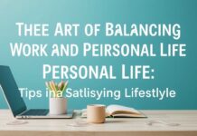 The Art of Balancing Work and Personal Life: Tips for a Fulfilling Lifestyle The Art of Balancing Work and Personal Life: Tips for a Satisfying Lifestyle