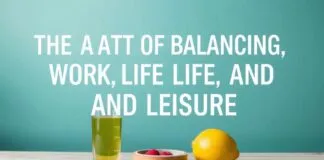 The Art of Balancing Work, Life, and Leisure: A Comprehensive Guide The Art of Balancing Work, Life, and Leisure: A Complete Guide