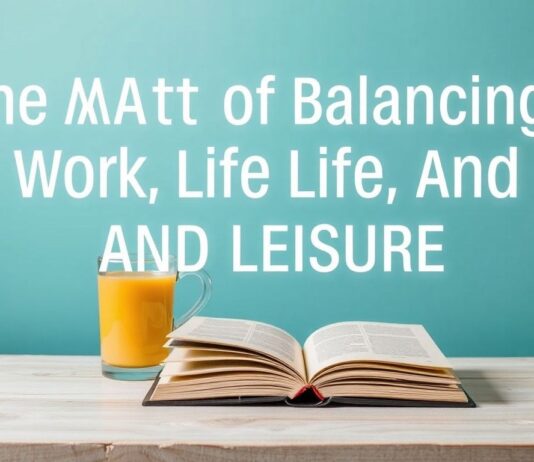 The Art of Balancing Work, Life, and Leisure: A Modern Lifestyle Guide The Art of Balancing Work, Life, and Leisure: A Contemporary Lifestyle Handbook