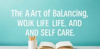 The Art of Balancing Work, Life, and Self-Care: A Comprehensive Guide The Art of Balancing Work, Life, and Self-Care: A Complete Guide