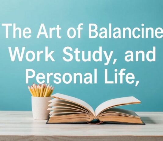 The Art of Balancing Work, Study, and Personal Life: A Comprehensive Guide The Art of Balancing Work, Study, and Personal Life: A Comprehensive Guide
