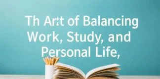 The Art of Balancing Work, Study, and Personal Life: A Comprehensive Guide The Art of Balancing Work, Study, and Personal Life: A Complete Guide
