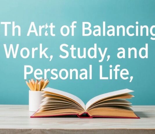 The Art of Balancing Work, Study, and Personal Life: A Comprehensive Guide The Art of Balancing Work, Study, and Personal Life: A Complete Guide