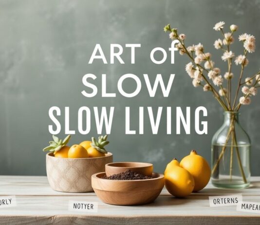 The Art of Slow Living: Embracing a More Mindful Lifestyle The Art of Slow Living: Embracing a More Mindful Way of Life