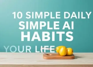10 Simple Daily Habits to Transform Your Lifestyle 10 Simple Daily Habits to Transform Your Lifestyle