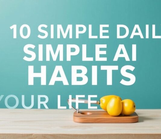10 Simple Daily Habits to Transform Your Lifestyle 10 Simple Daily Habits to Transform Your Lifestyle