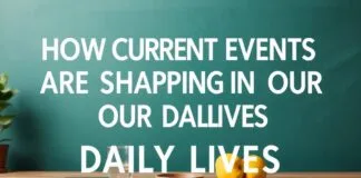 How Current Events Are Reshaping Our Daily Lives How Current Events Are Reshaping Our Daily Lives