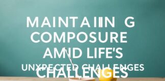 The Art of Keeping It Together When Life Throws a Wrench Maintaining Composure Amid Life's Unexpected Challenges