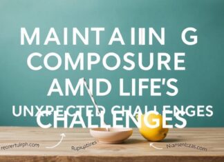 The Art of Keeping It Together When Life Throws a Wrench Maintaining Composure Amid Life's Unexpected Challenges