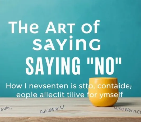 The Art of Saying ‘No’: How I Learned to Stop People-Pleasing and Start Living for Myself The Art of Saying 'No': How I Learned to Stop People-Pleasing and Live for Myself