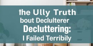 The Ugly Truth About Decluttering: I Failed Miserably The Ugly Truth About Decluttering: I Failed Terribly