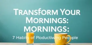 Transform Your Mornings: 7 Habits of Highly Productive People Transform Your Mornings: 7 Habits of Highly Productive People