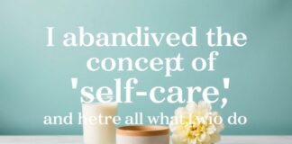 Why I Gave Up on ‘Self-Care’ and What I Do Instead I abandoned the concept of "self-care" and here's what I do instead.