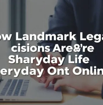 How Landmark Legal Decisions Are Shaping Everyday Life Online How Landmark Legal Decisions Are Shaping Everyday Life Online