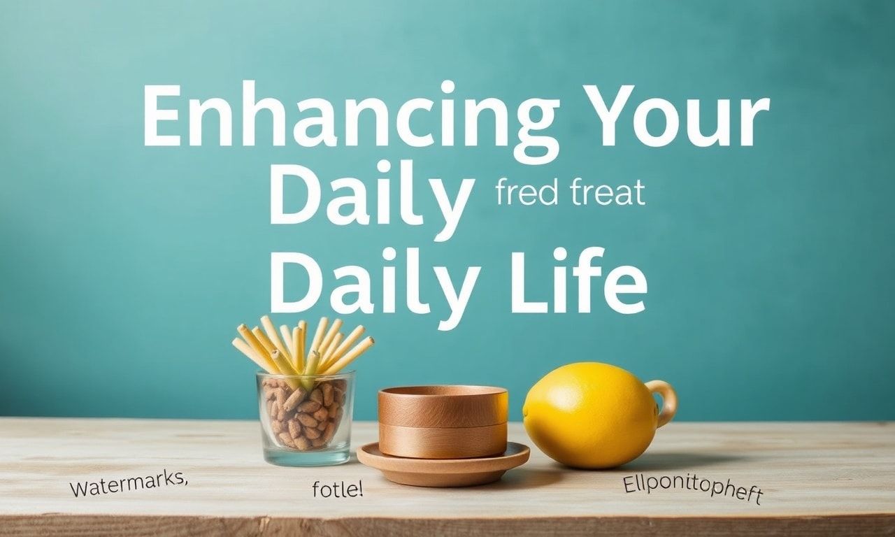 Enhancing Your Daily Life: Simple Steps to a More Fulfilling Lifestyle