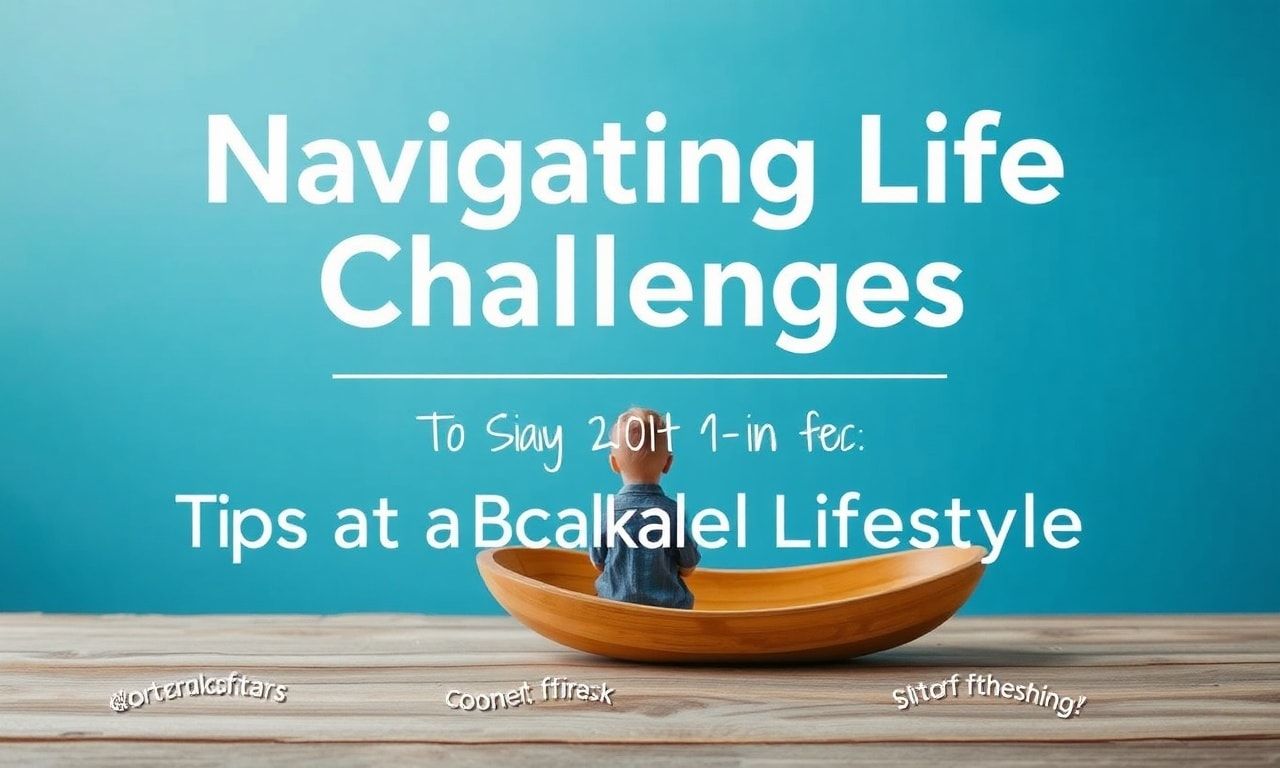 Navigating Life's Challenges: Tips for a Balanced Lifestyle