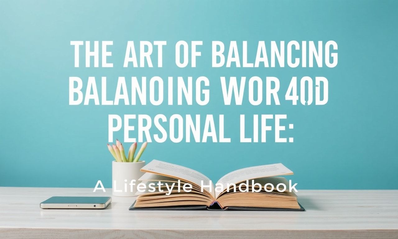 The Art of Balancing Work and Personal Life: A Lifestyle Guide