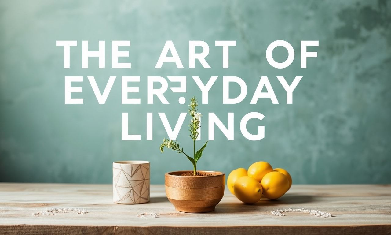 The Art of Everyday Living: Transforming Mundane Moments into Masterpieces
