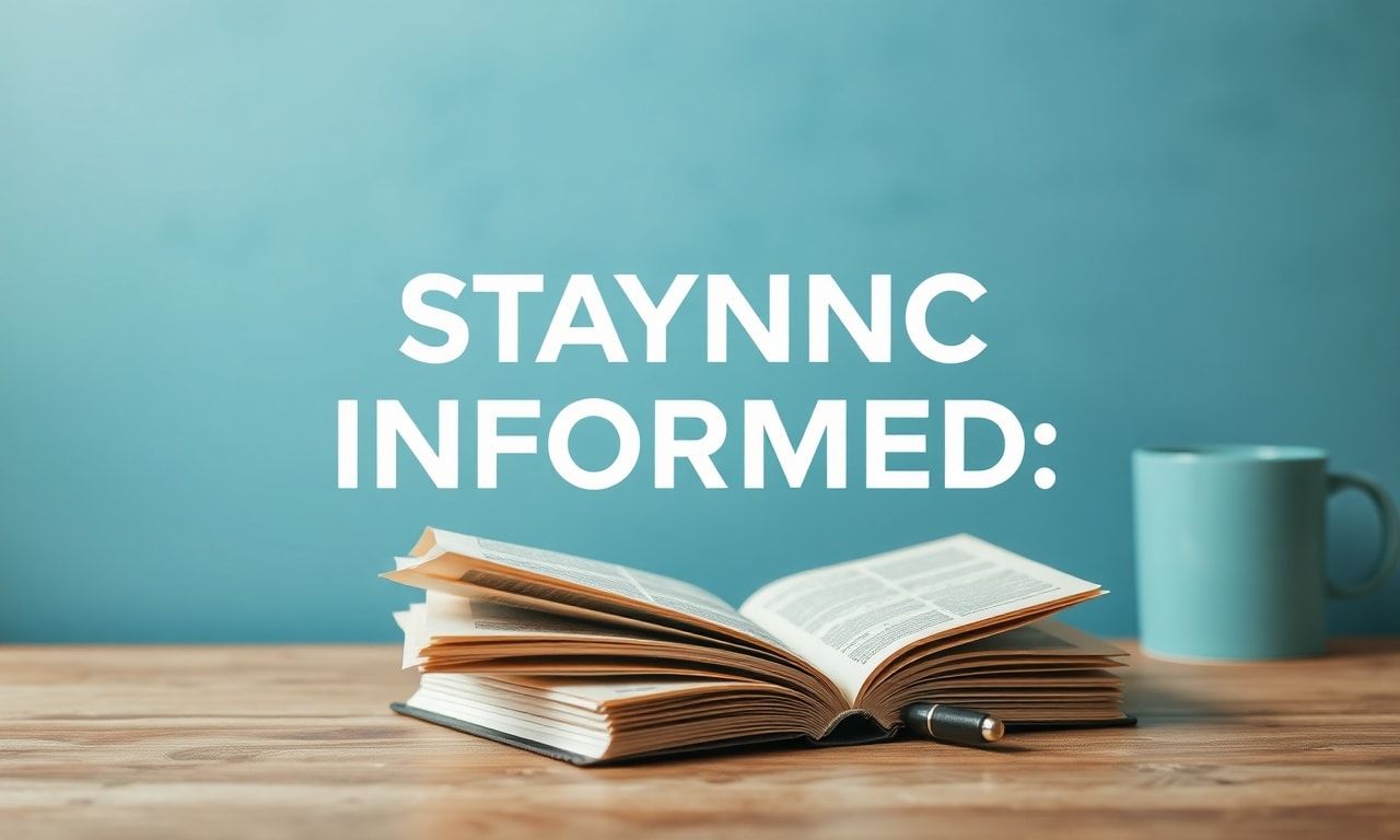 The Art of Staying Informed: Balancing News Consumption and Mental Well-being