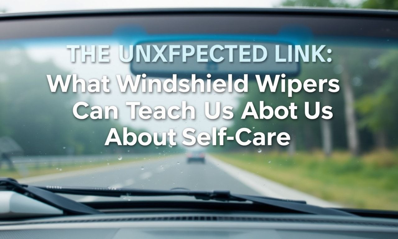 The Unexpected Connection: How Windshield Wipers Can Teach Us About Self-Care