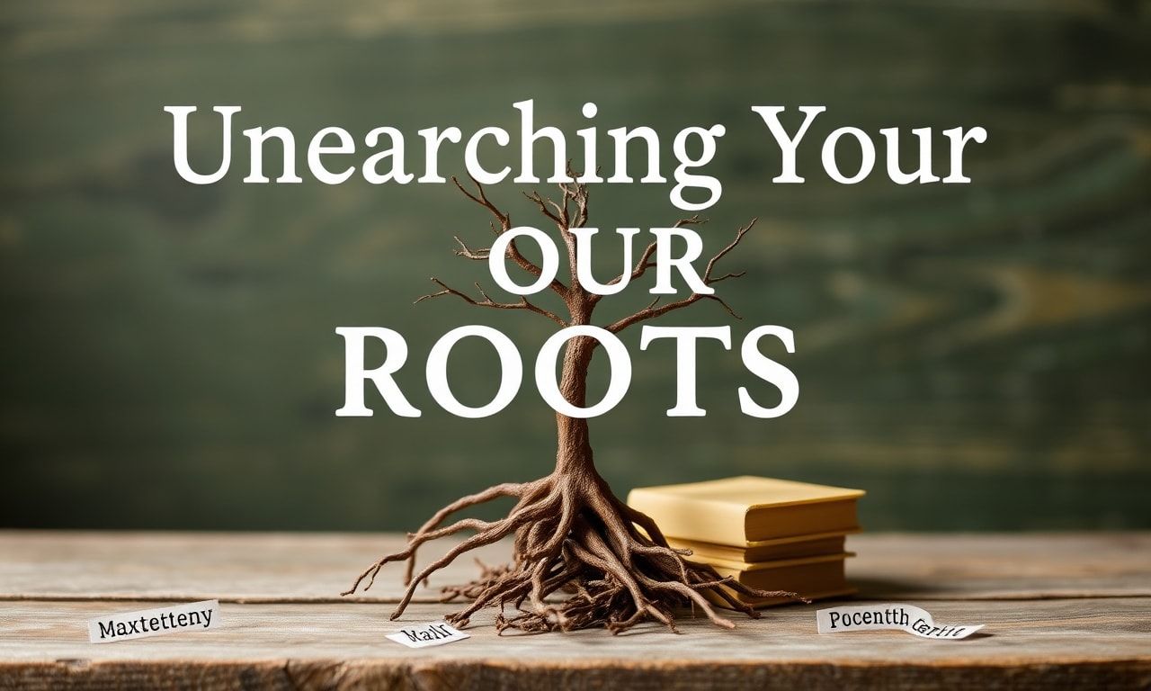 Unearthing Your Roots: The Joy of Genealogy and Family History