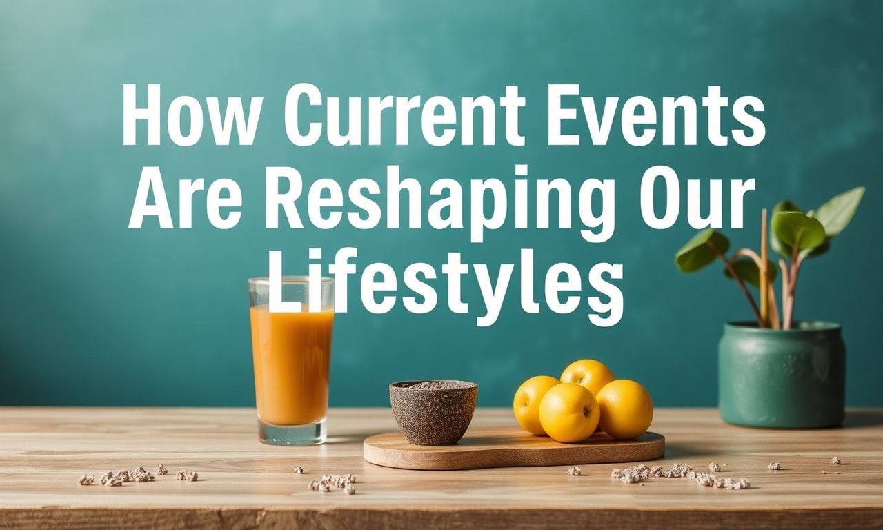 How Current Events Are Reshaping Our Lifestyles
