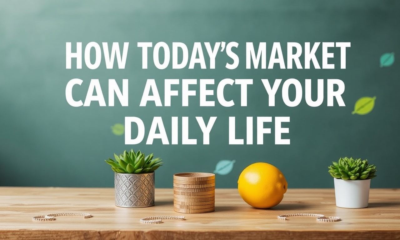 How Today's Market Shifts Can Impact Your Everyday Life