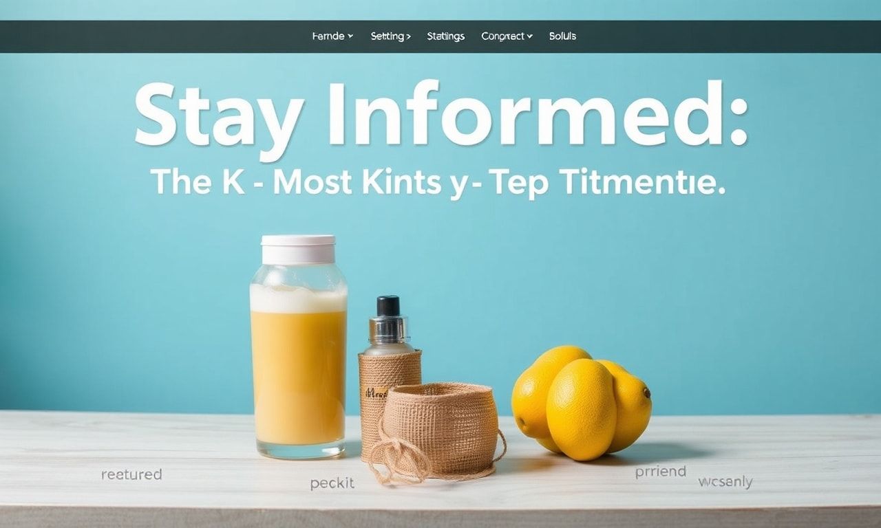 Stay Informed: Today's Top Trends You Can't Miss