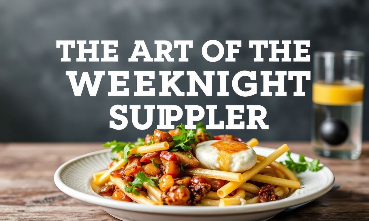 The Art of the Weeknight Meal: Why I Finally Gave Up and Found a Better Way
