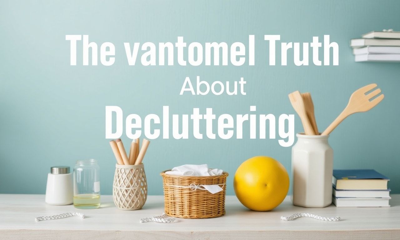 The Dirty Truth About Decluttering: I Tried It All and Here's What Actually Worked